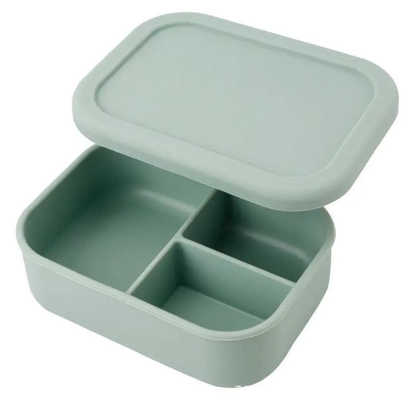 Portable Silicone Fresh-keeping Lunch Box Leak-proof Heat-insulating Bento Box
