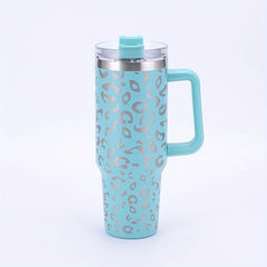 40oz Tumbler With Handle Thermal Bottle Stainless Steel Leakproof Vacuum Flask