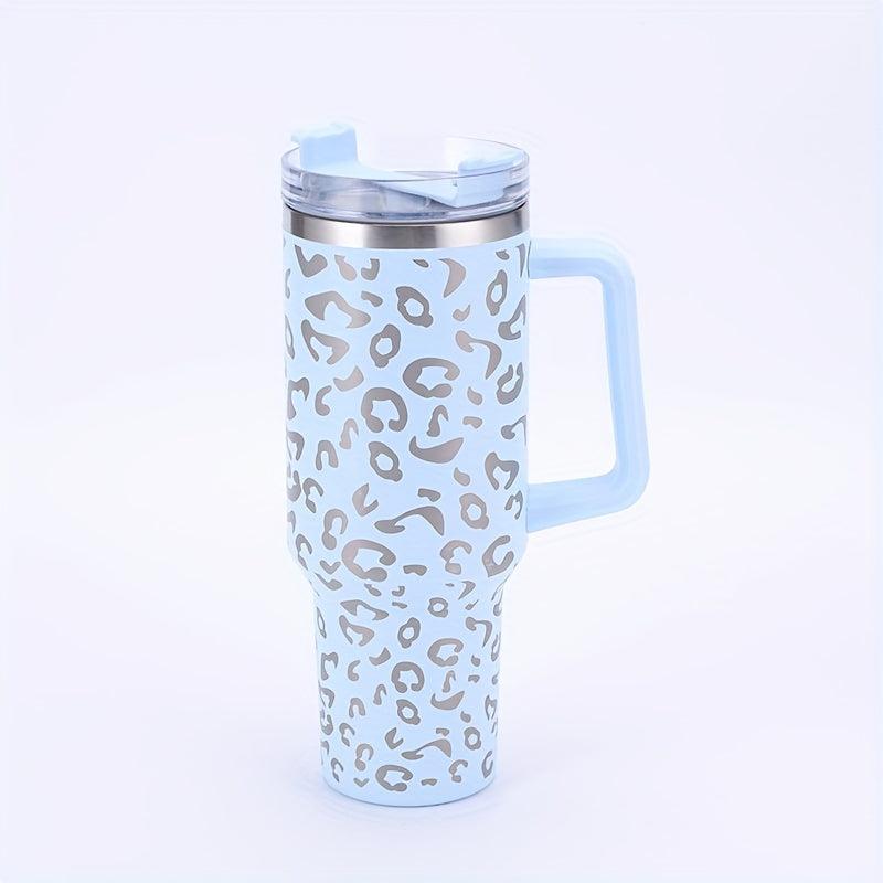 40oz Tumbler With Handle Thermal Bottle Stainless Steel Leakproof Vacuum Flask
