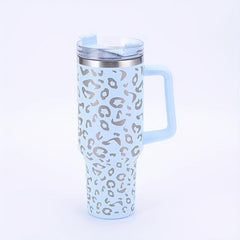 40oz Tumbler With Handle Thermal Bottle Stainless Steel Leakproof Vacuum Flask