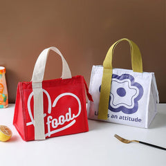 Large Capacity Portable Lunch Box Bag for Teenagers and Workers