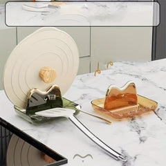 Heat Resistant Pot Lid Holder & Cutting Board Rest