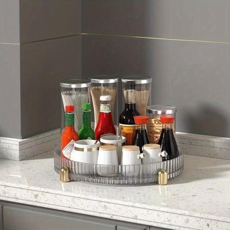 Household Functional Storage Shelf Cosmetics Storage Kitchen Seasoning Container