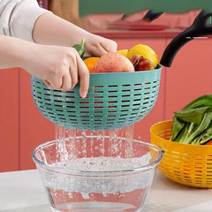 Soft Material Food Cover Draining Basket Vegetable Washing Basket Kitchen Filter