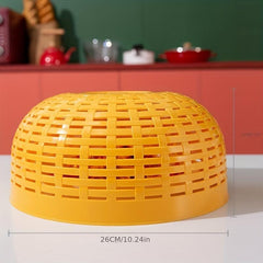 Soft Material Food Cover Draining Basket Vegetable Washing Basket Kitchen Filter