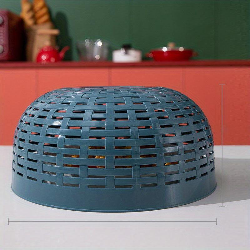 Soft Material Food Cover Draining Basket Vegetable Washing Basket Kitchen Filter