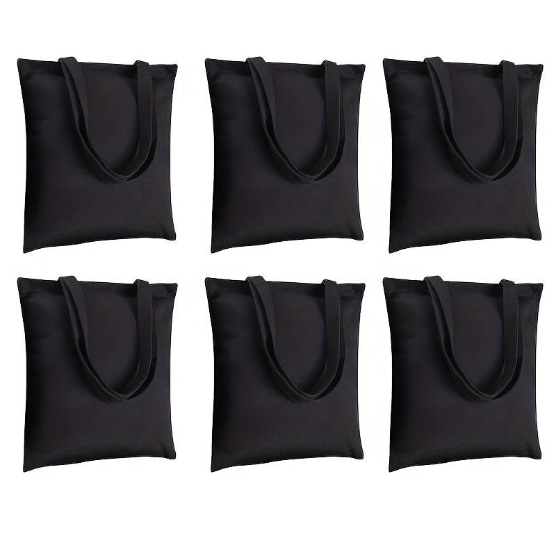 6 Pcs Reusable Grocery Shopping Tote Bag Large Capacity