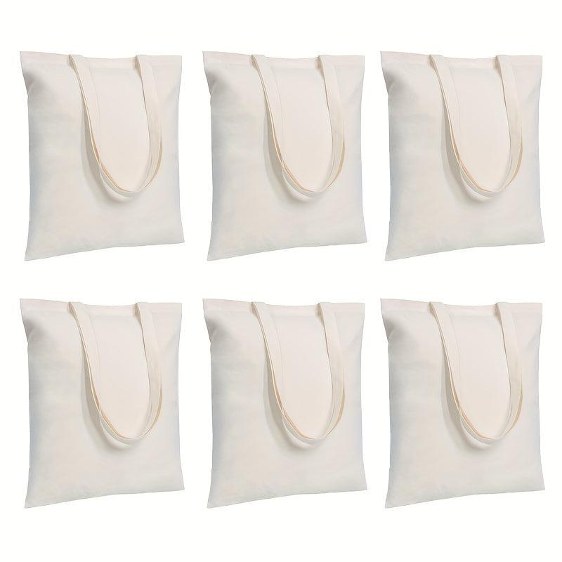 6 Pcs Reusable Grocery Shopping Tote Bag Large Capacity