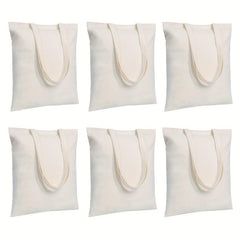 6 Pcs Reusable Grocery Shopping Tote Bag Large Capacity