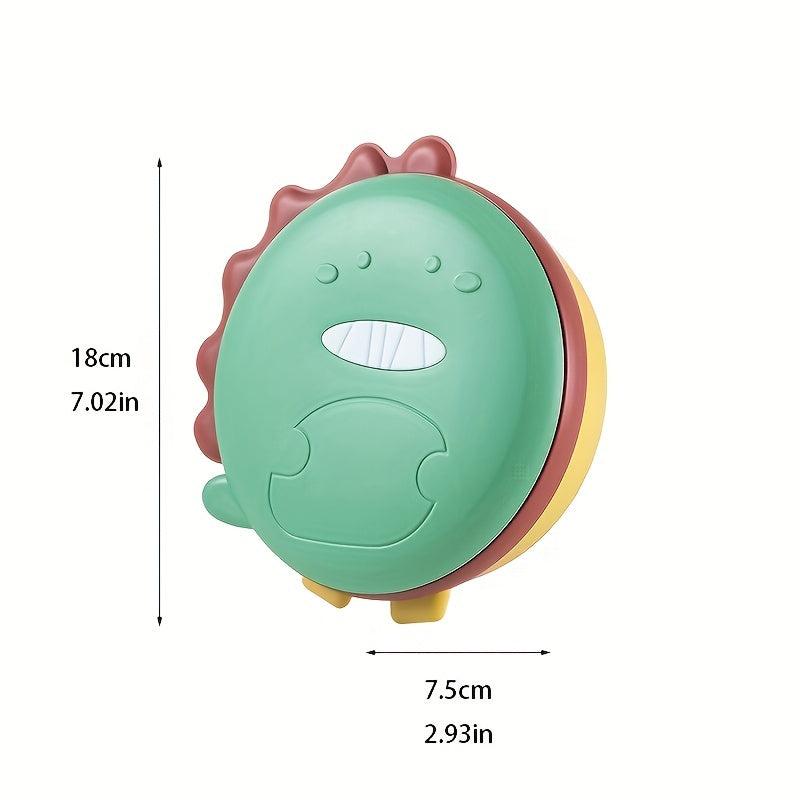 Dinosaur Stainless Steel Lunch Box Divided Insulated Bento Box Leakproof