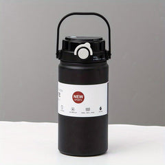 Insulated Stainless Steel Water Bottle with Straw for Fitness
