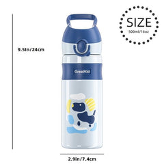 16oz Stainless Steel Water Bottle - Keeps Drinks Cold or Hot