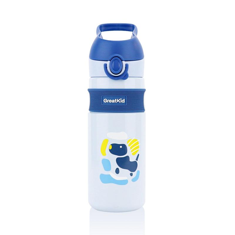 16oz Stainless Steel Water Bottle - Keeps Drinks Cold or Hot