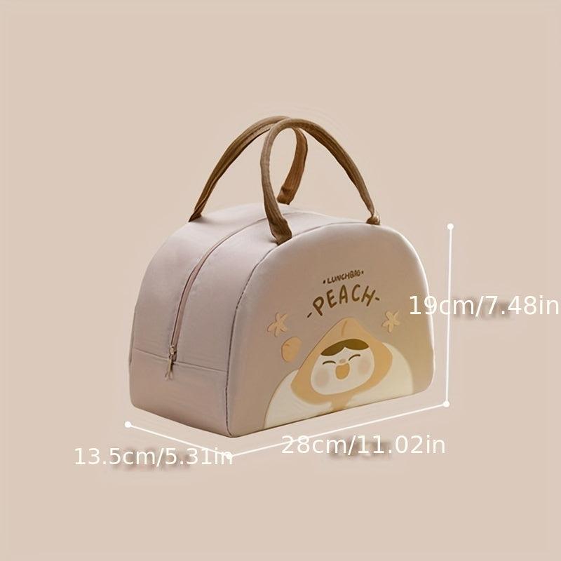 Cartoon Insulated Lunch Bag Leakproof Freezable Cooler Bag