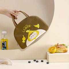 Cartoon Insulated Lunch Bag Leakproof Freezable Cooler Bag
