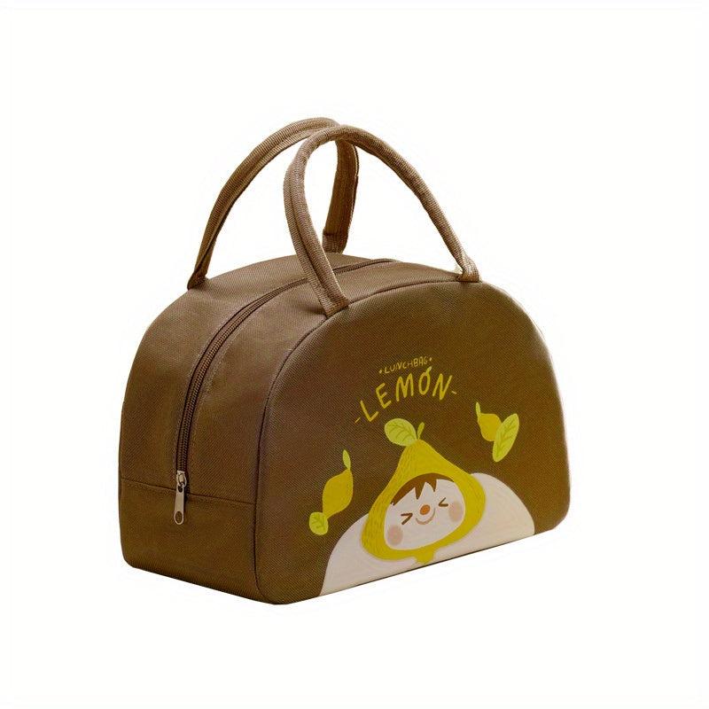 Cartoon Insulated Lunch Bag Leakproof Freezable Cooler Bag