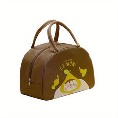 Cartoon Insulated Lunch Bag Leakproof Freezable Cooler Bag