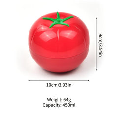 Tomato Shaped Plastic Sealing Storage Box 450ml