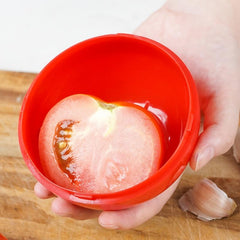 Tomato Shaped Plastic Sealing Storage Box 450ml