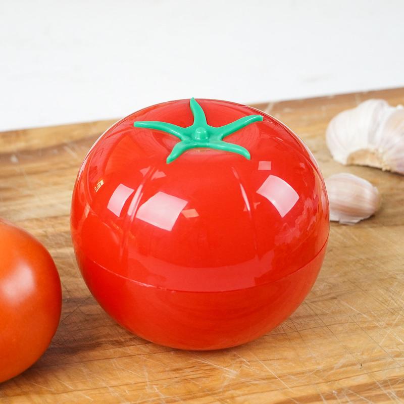 Tomato Shaped Plastic Sealing Storage Box 450ml