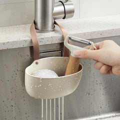 1pc Drain Rack Hanging Basket Sink Storage Supplies Kitchen Accessories