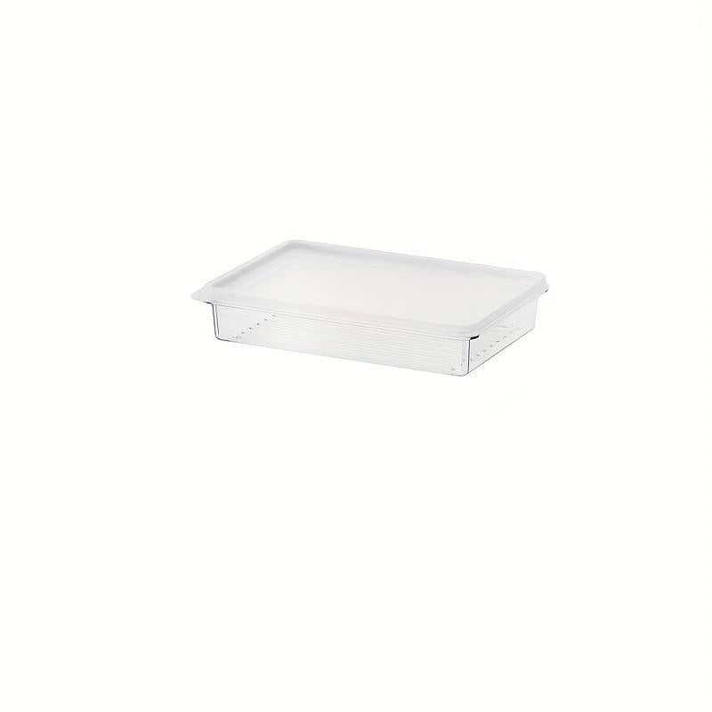 1pc Stackable Sealed Fresh-keeping Box Refrigerator Fruit Storage