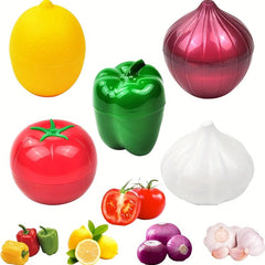 5pcs Lemon Preserving Bowl Garlic Onion Container Set
