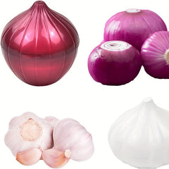5pcs Lemon Preserving Bowl Garlic Onion Container Set