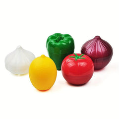 5pcs Lemon Preserving Bowl Garlic Onion Container Set