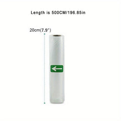 Vacuum Sealer Bags for Food Preservation - 1 Roll