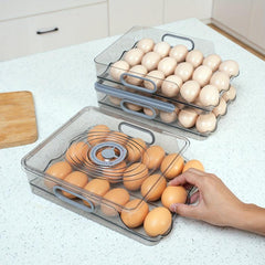 2 Tier Timing Egg Holder for Refrigerator