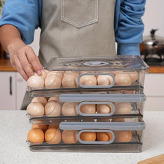 2 Tier Timing Egg Holder for Refrigerator