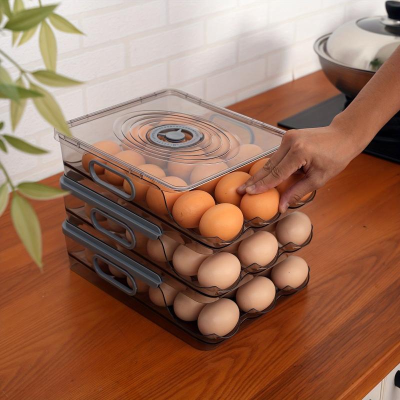 2 Tier Timing Egg Holder for Refrigerator