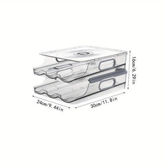 2 Tier Timing Egg Holder for Refrigerator
