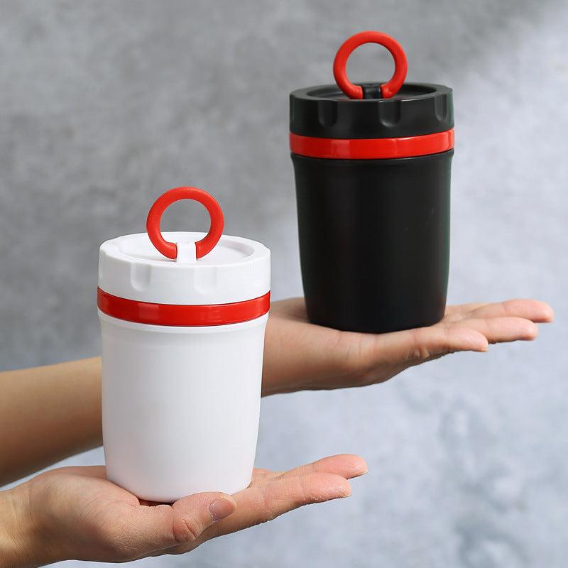 Insulated Breakfast Cup Double Layer Vacuum Soup Cup Portable