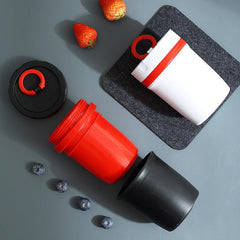 Insulated Breakfast Cup Double Layer Vacuum Soup Cup Portable
