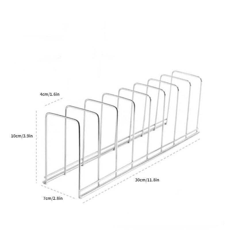 1pc Stainless Steel Bowl Holder Kitchen Storage Rack Dish Rack Dish Drain Rack