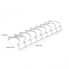 1pc Stainless Steel Bowl Holder Kitchen Storage Rack Dish Rack Dish Drain Rack