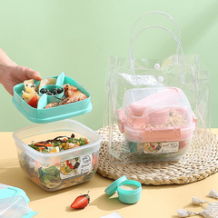 Bento Box Set with Cutlery, Leak Proof Adult Lunch Box