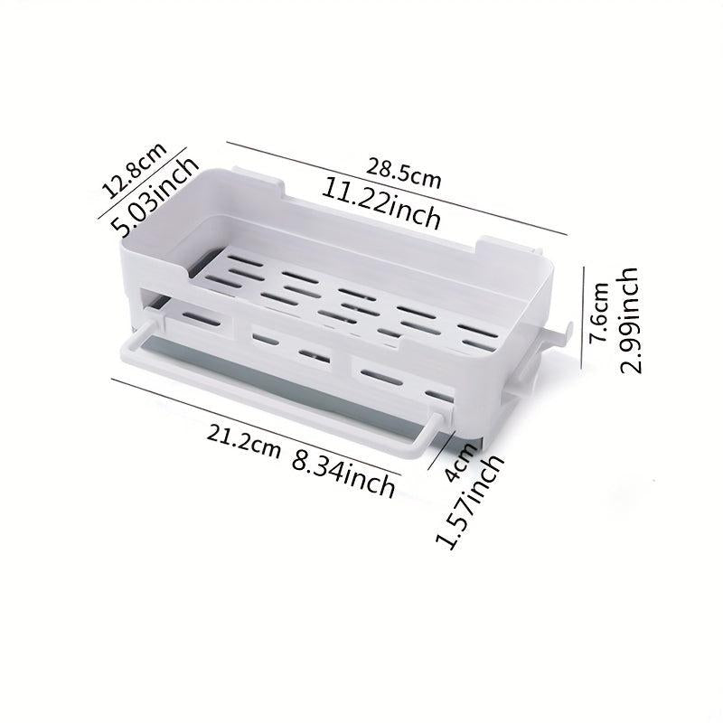Sink Storage Rack Dishcloth Rack Wall-mounted Shelf Household Drain Basket