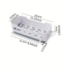 Sink Storage Rack Dishcloth Rack Wall-mounted Shelf Household Drain Basket
