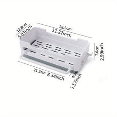 Sink Storage Rack Dishcloth Rack Wall-mounted Shelf Household Drain Basket