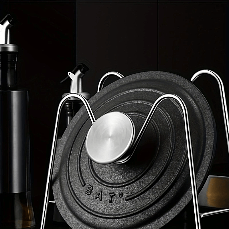 Stainless Steel Pot Cover Rack Cutting Board Storage Rack