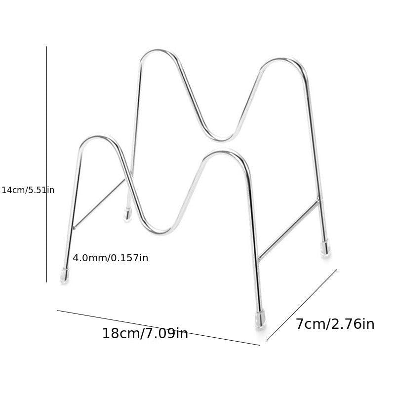 Stainless Steel Pot Cover Rack Cutting Board Storage Rack