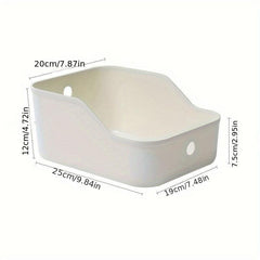 1pc Home Cabinet Storage Box Kitchen Household Sundries Storage Basket