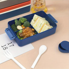 Japanese Style Bento Box with Sauce Box for School & Work