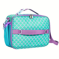 Prints Lunch Bag Double Insulated Water Resistant Fabric Adjustable Strap