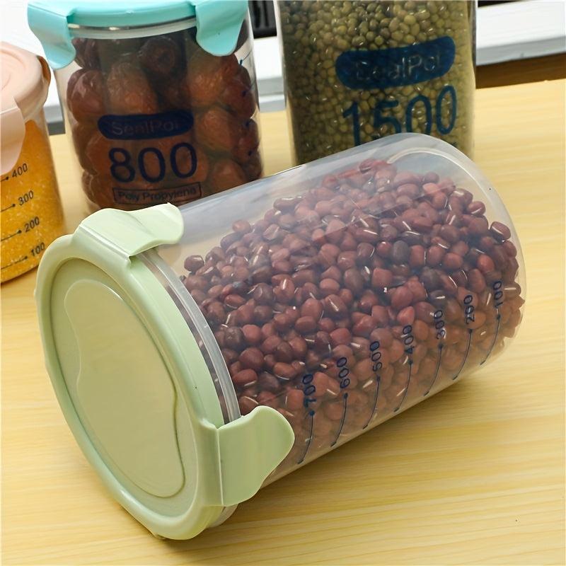 Clear Airtight Food Jars Moisture-proof Storage Containers
