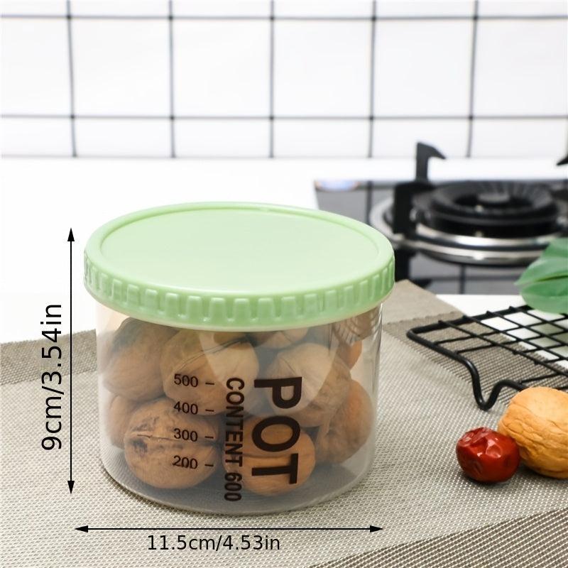 Clear Airtight Food Jars Moisture-proof Storage Containers