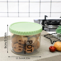Clear Airtight Food Jars Moisture-proof Storage Containers
